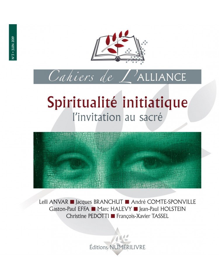 Les cahiers de l'Alliance N°3 - Spiritualité initiatique - Couverture