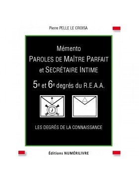 copy of Mémento 1° degré REAA - Paroles d'apprenti - V.I.T.R.I.O.L. - ePub