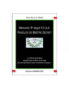 copy of Mémento 1° degré REAA - Paroles d'apprenti - V.I.T.R.I.O.L. - ePub