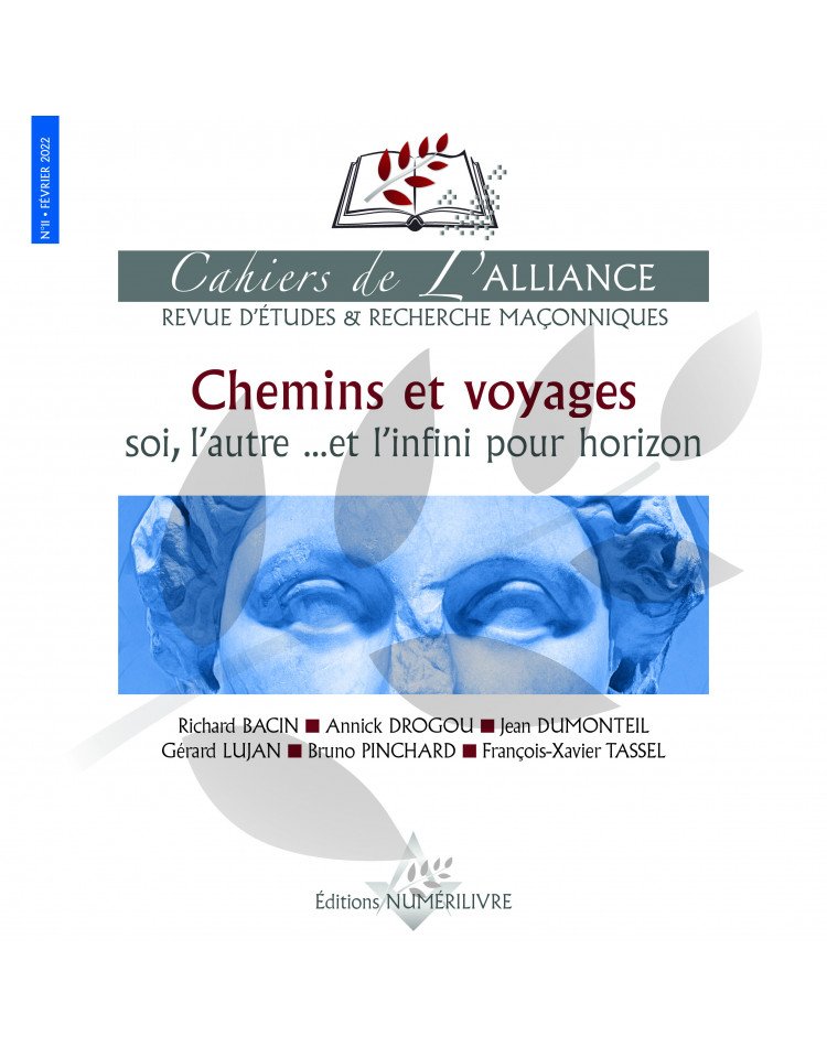Couverture Les Cahiers de l'Alliance N°11 - Chemins et voyage