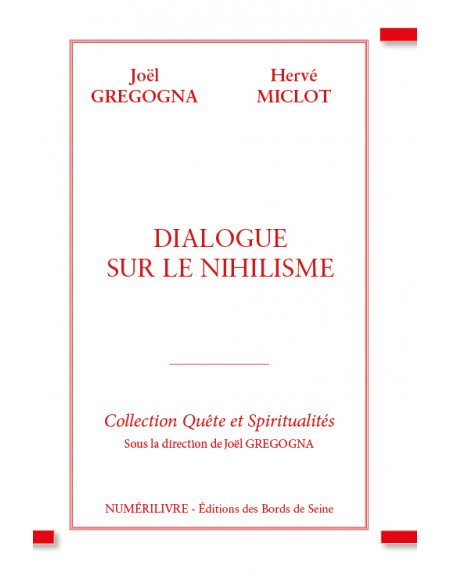 Couverture Dialogue sur le nihilisme