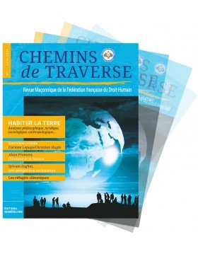 Couvertrue Abonnement Annuel Revue "Chemins de Traverse - Droit Humain"