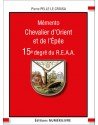 Couverture  Chevalier d'Orient et de l'Epée - Mémento du 15e degré du REAA