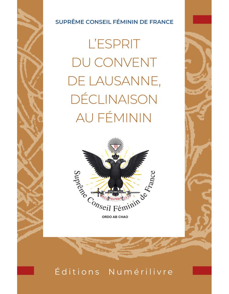 Couverture L'Esprit du Convent de Lausanne, Déclinaison au Féminin