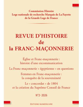 Couvertue Revue d'Histoire de la Franc-Maçonnerie - N°2 - 2026