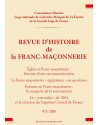 Couvertue Revue d'Histoire de la Franc-Maçonnerie - N°2 - 2026
